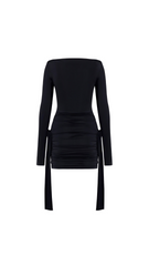 Cameron Pink Black Mini Dress