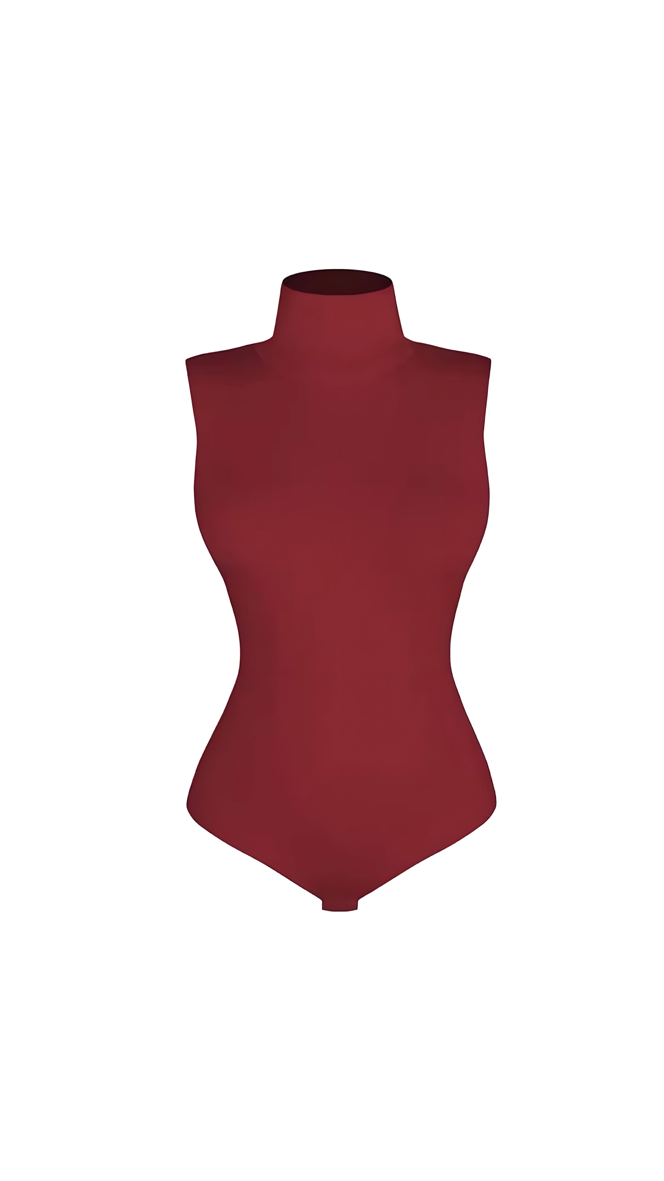 Vanessa High-Neck Sleeveless Bodysuit