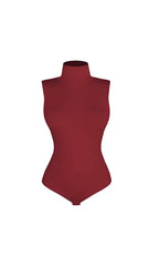 Vanessa High-Neck Sleeveless Bodysuit