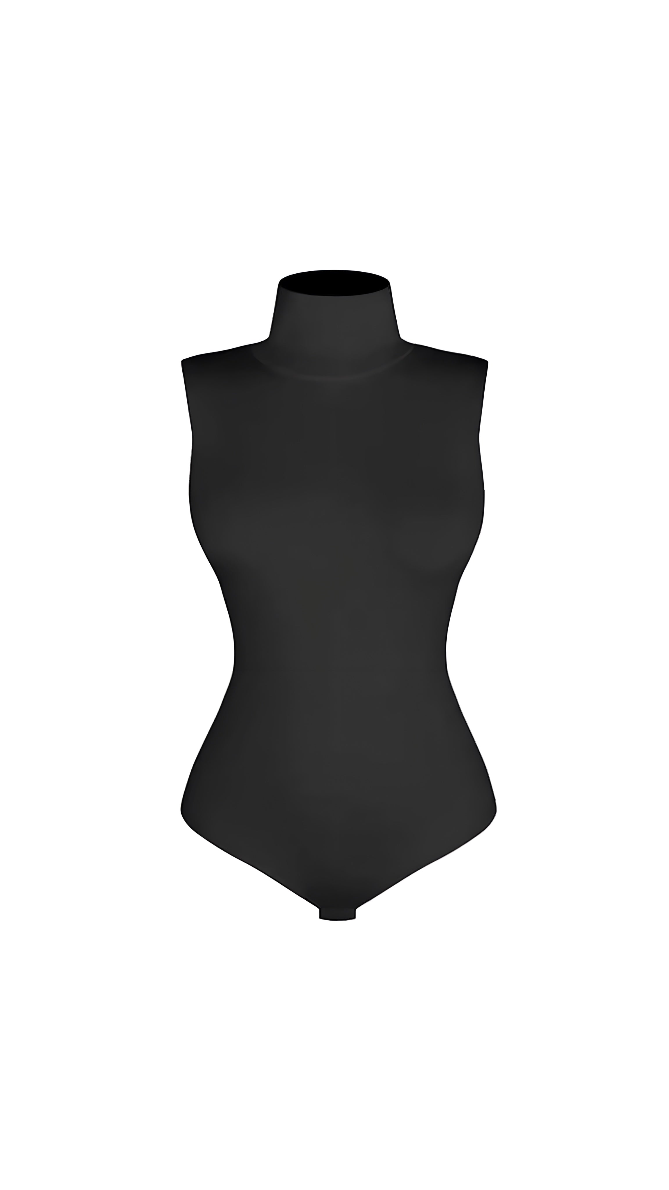 Vanessa High-Neck Sleeveless Bodysuit