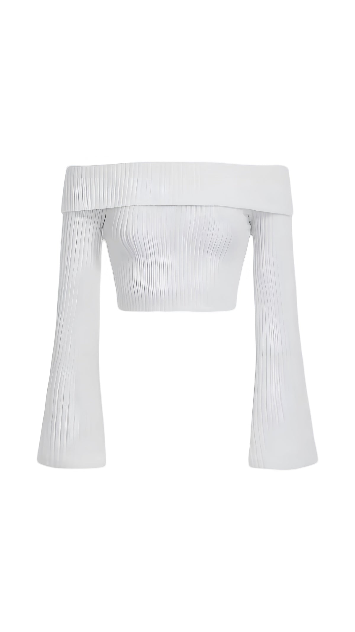Anna Off-Shoulder Cropped Sweater