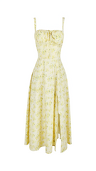 Demi Floral Print Midi Dress