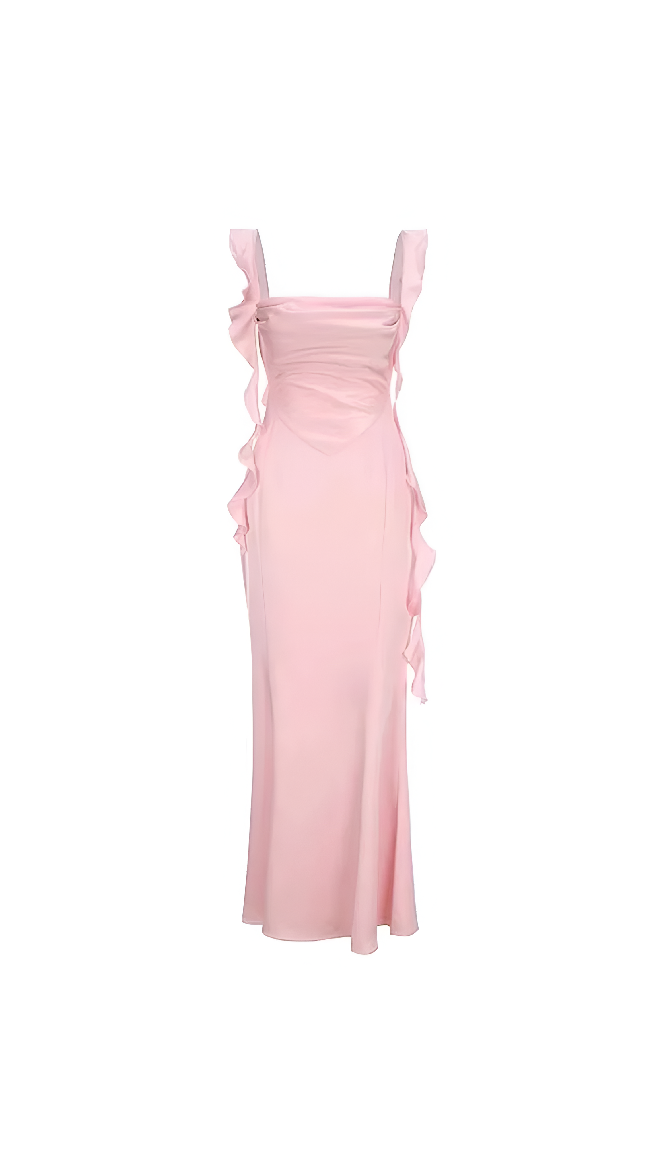 Miranda Green Pink Maxi Dress