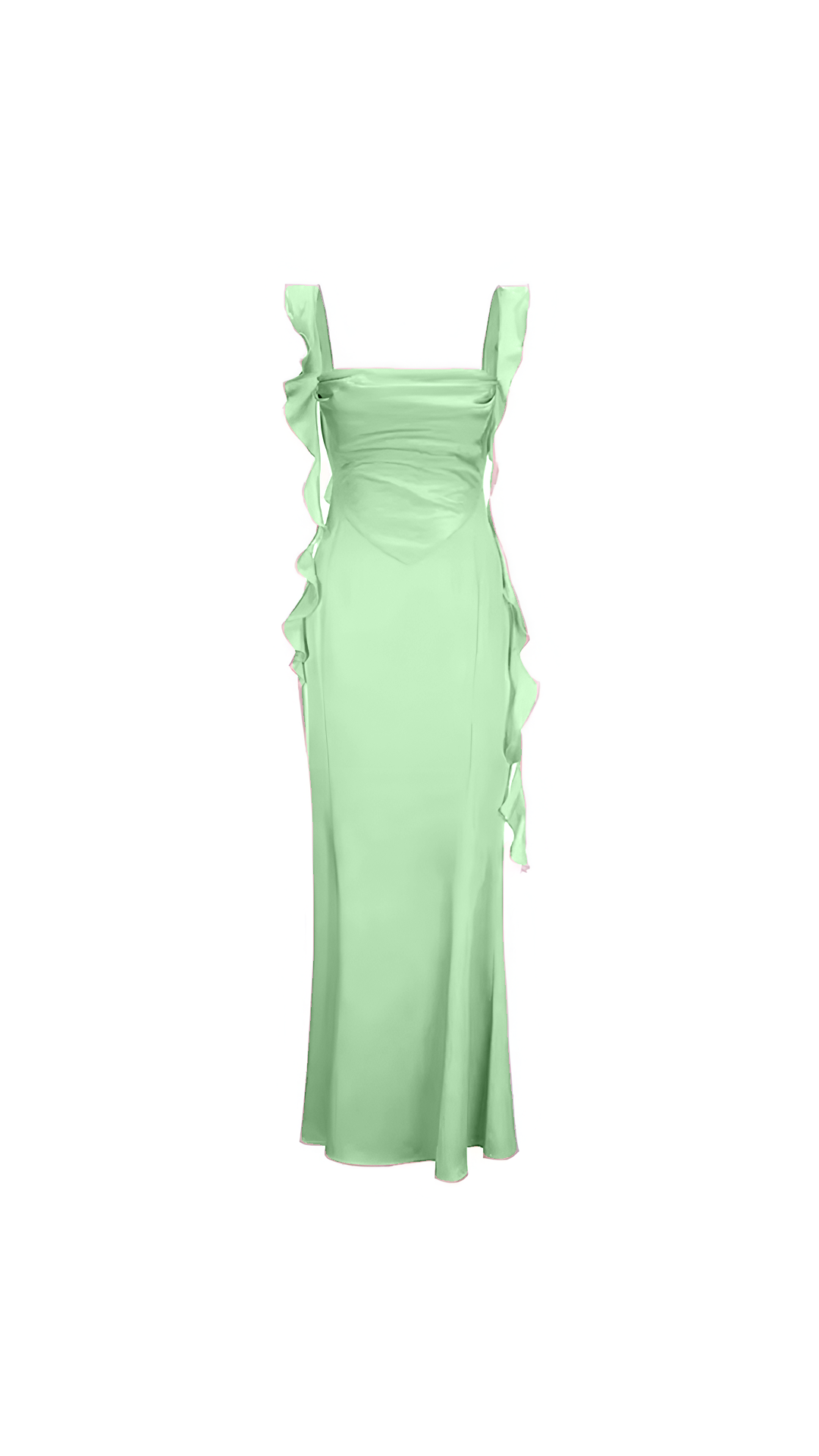 Miranda Green Pink Maxi Dress