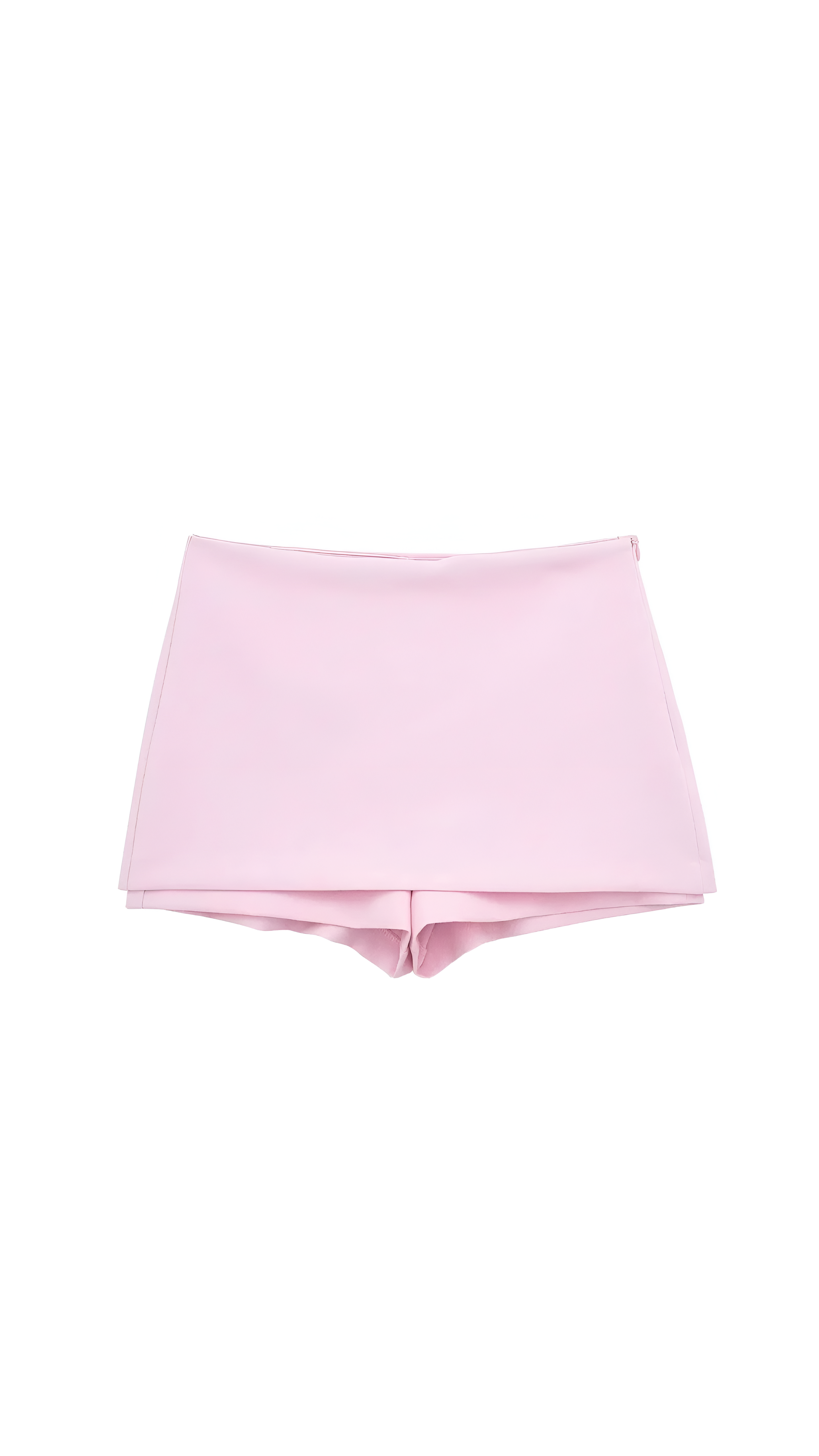 Gabby Soft Pink Crop Top and Mini Skirt Set