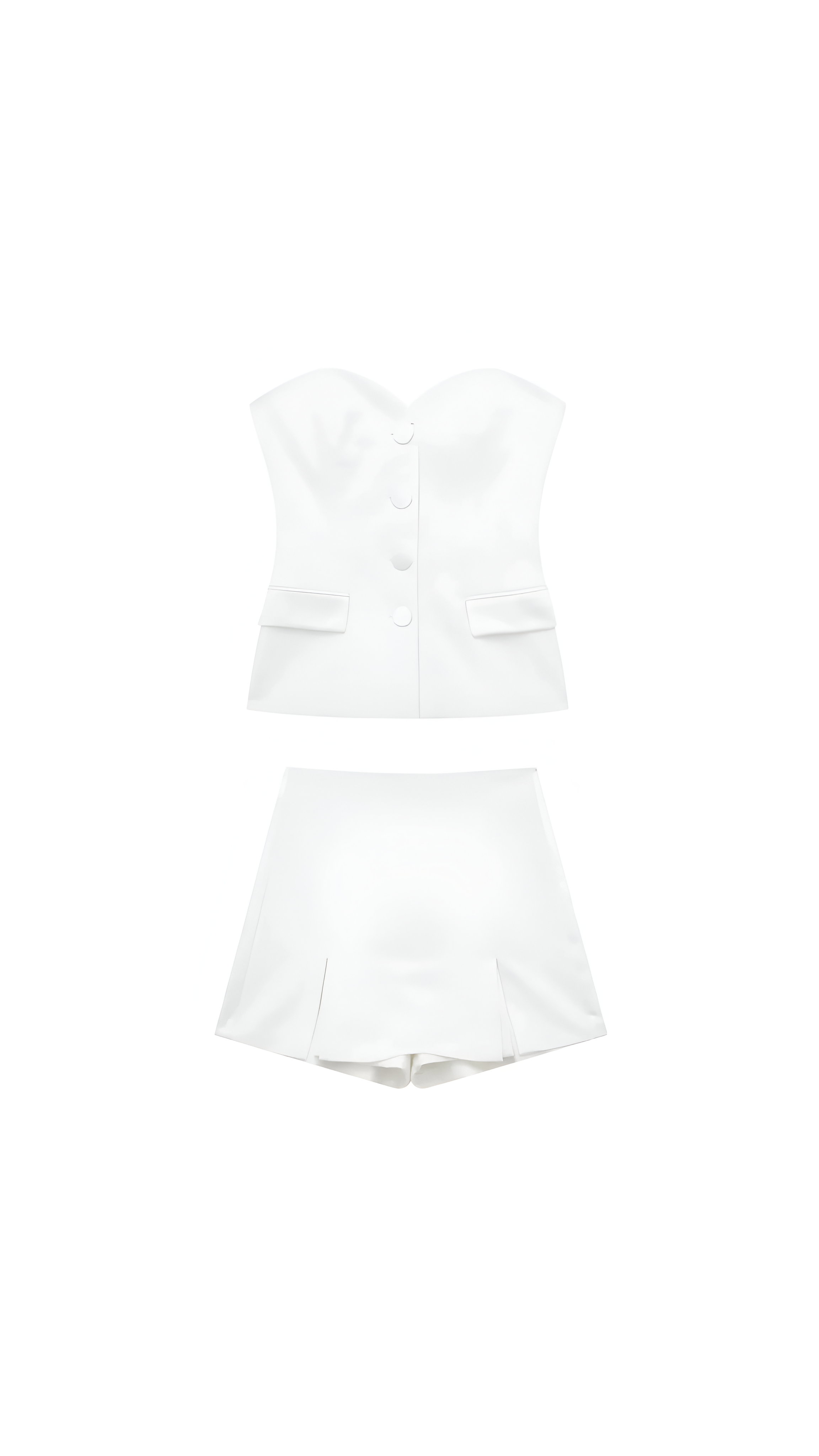 Juniper White and Pink Two-Piece Set