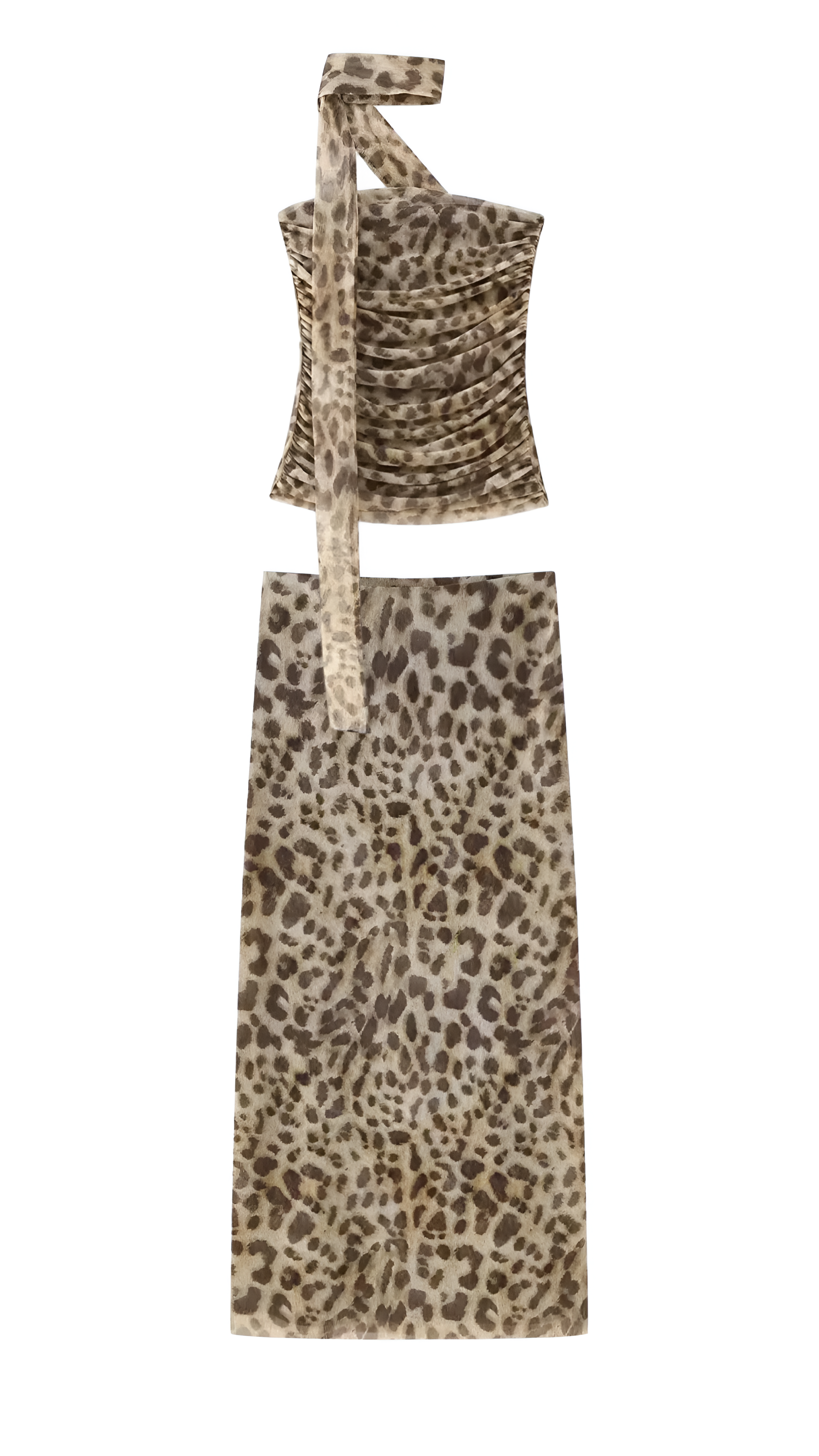 Everly Cheetah Print Two-Piece Set
