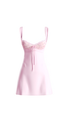 Amanda Mini Dress in Chic Playful Vibes