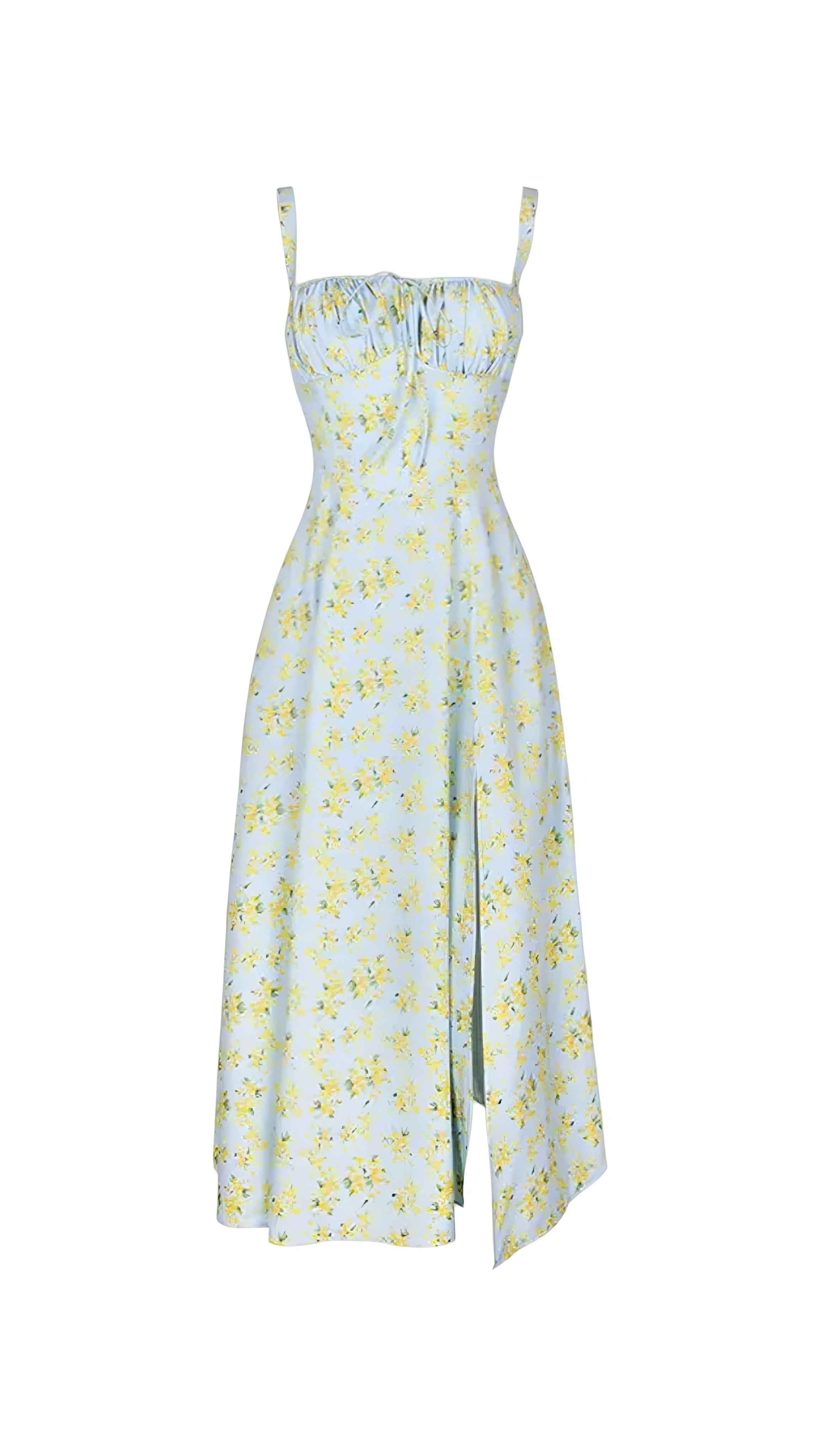 Demi Floral Print Midi Dress