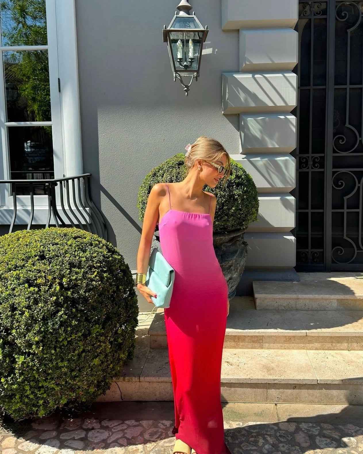 SLEEVELESS FITTED MIDI COCKTAIL PARTY DRESS