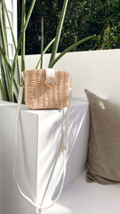 Lucinda Woven Straw Handbag
