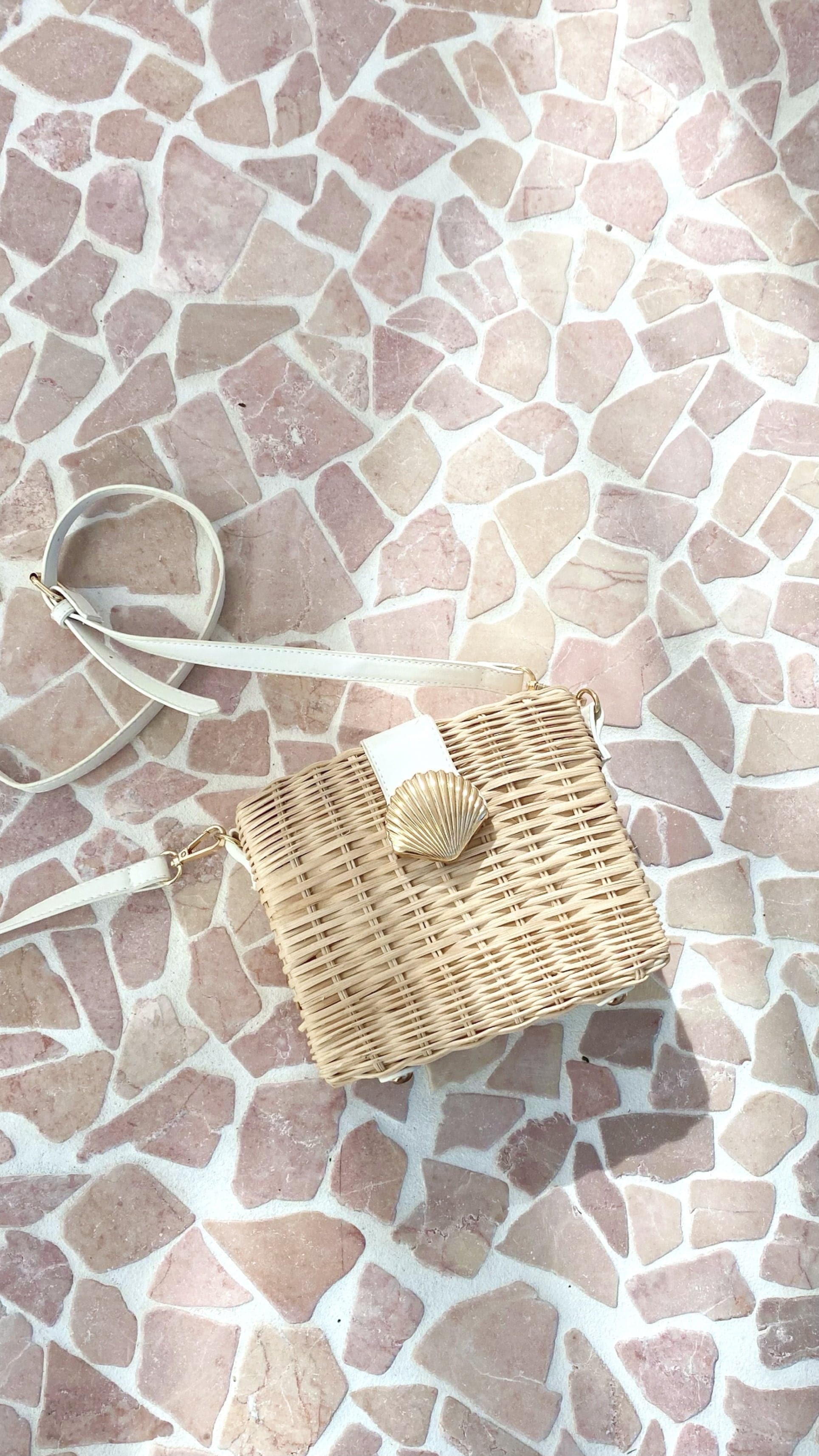 Lucinda Woven Straw Handbag