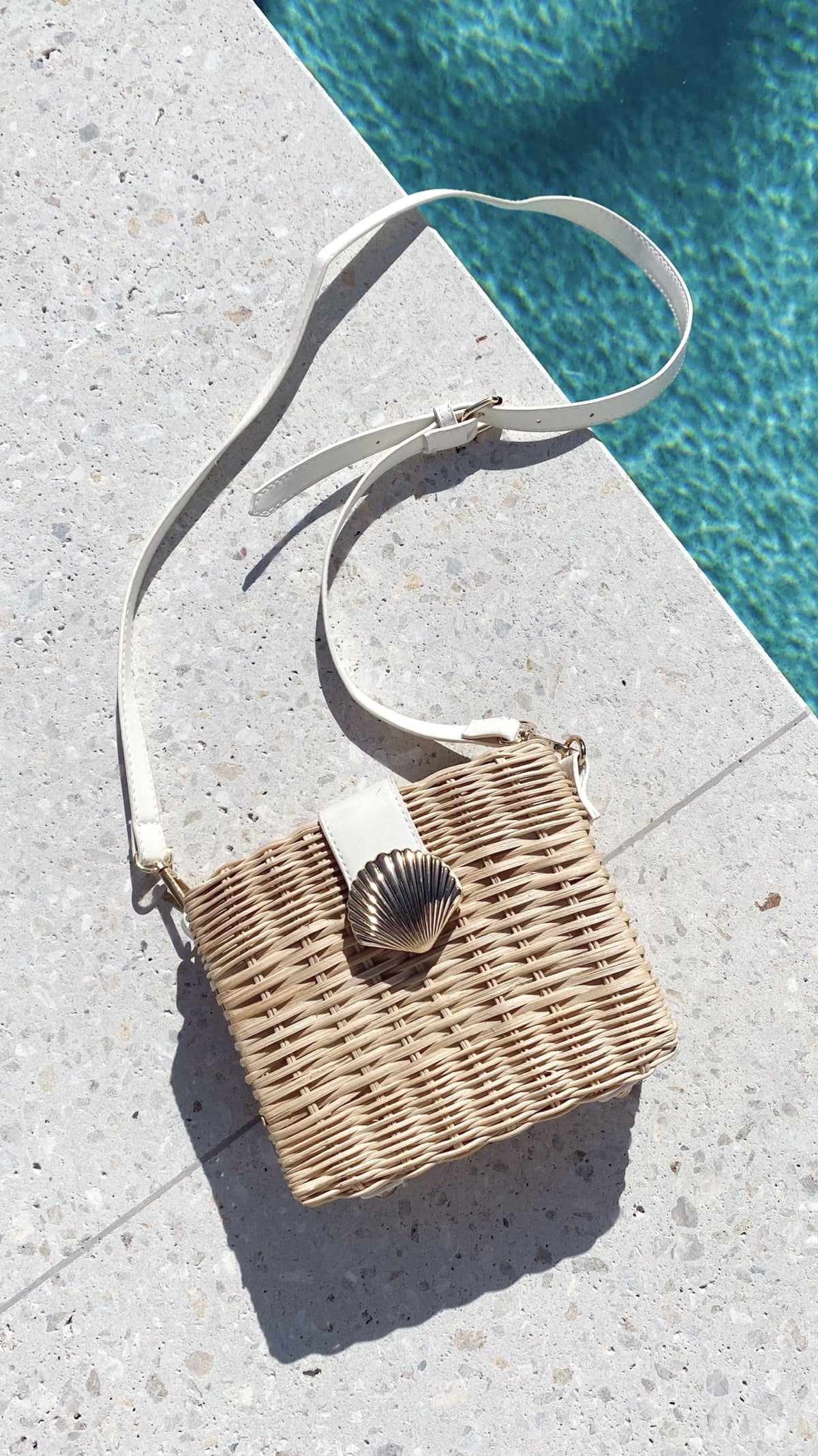 Lucinda Woven Straw Handbag