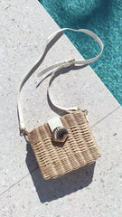 Lucinda Woven Straw Handbag