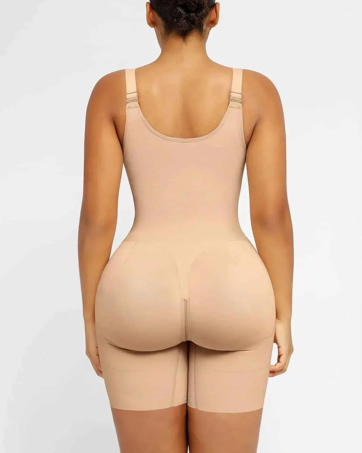 Curve Code Sculpting Bodysuit - Black Sheer X-Design