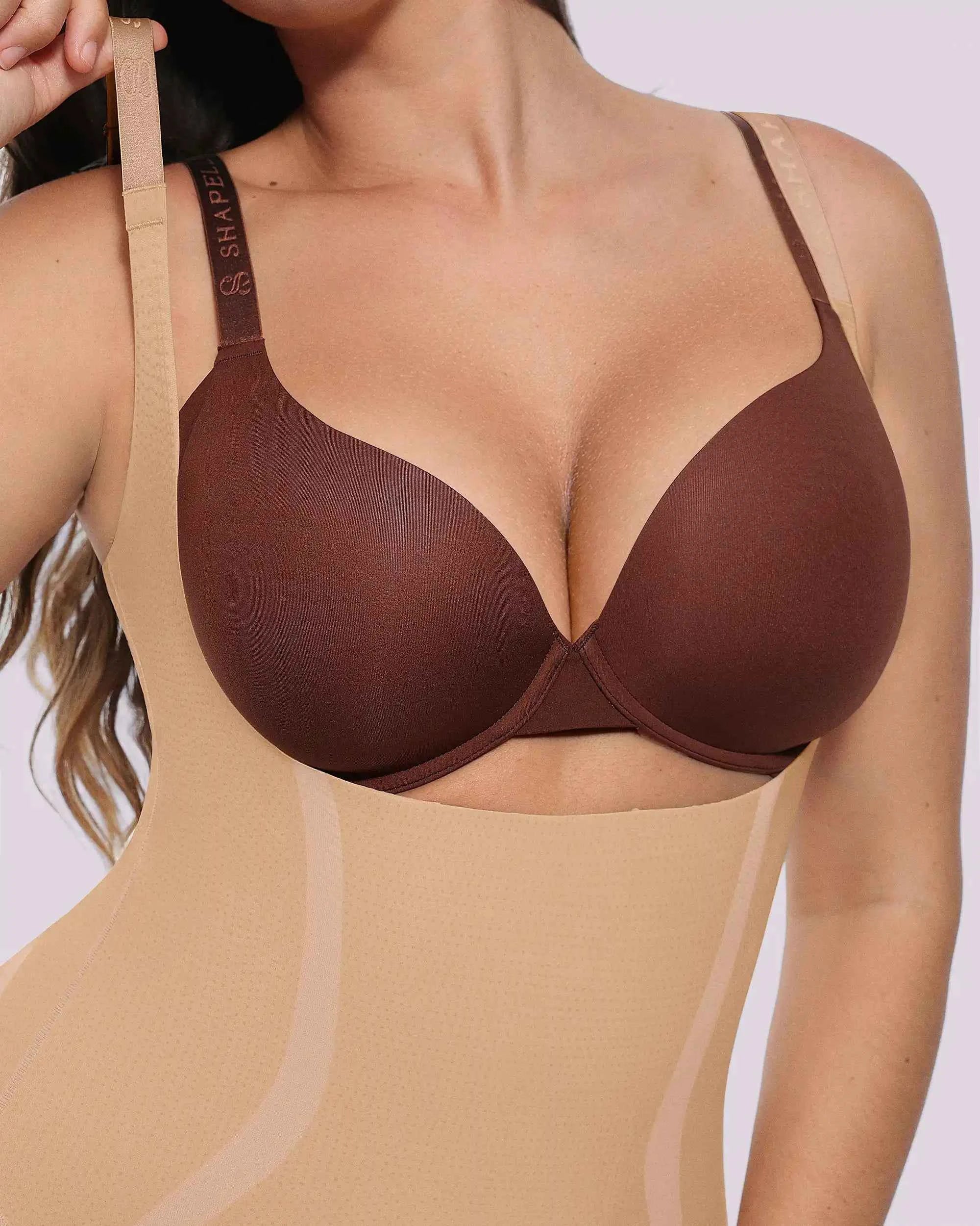 Curve Code Bodysuit - Black LYCRA®FitSenseâ„?Shaping