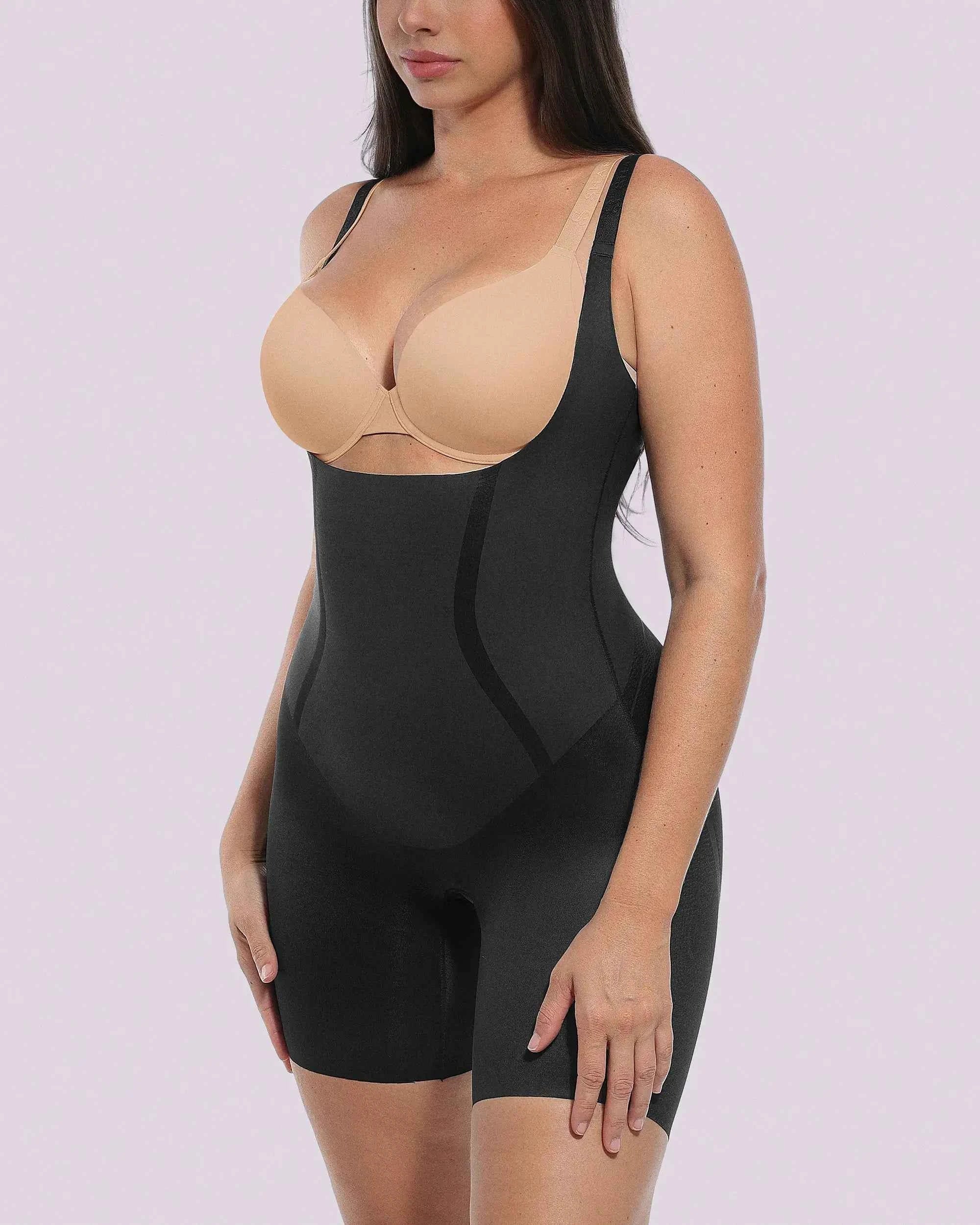 Curve Code Bodysuit - Black LYCRA®FitSenseâ„?Shaping