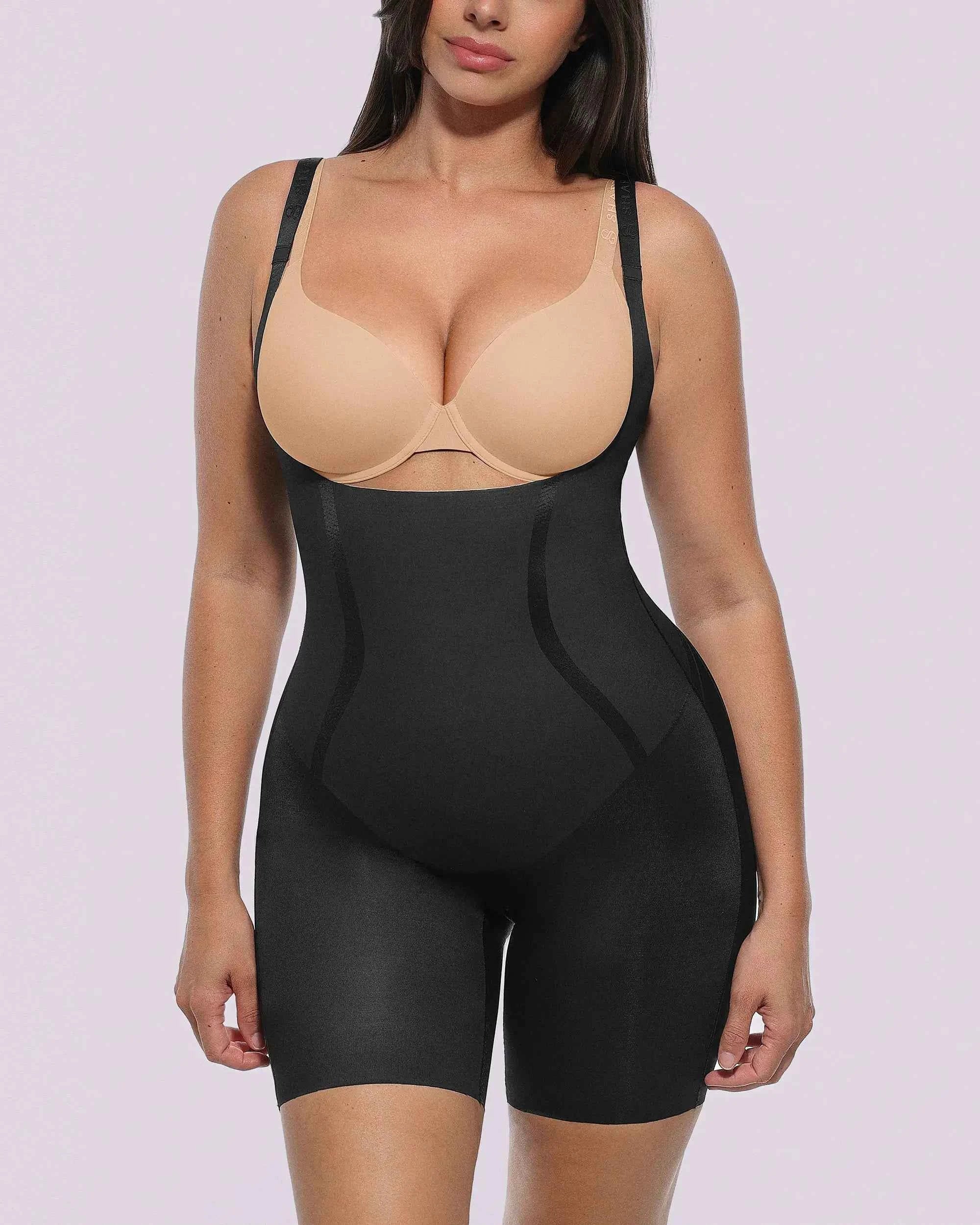 Curve Code Bodysuit - Black LYCRA®FitSenseâ„?Shaping