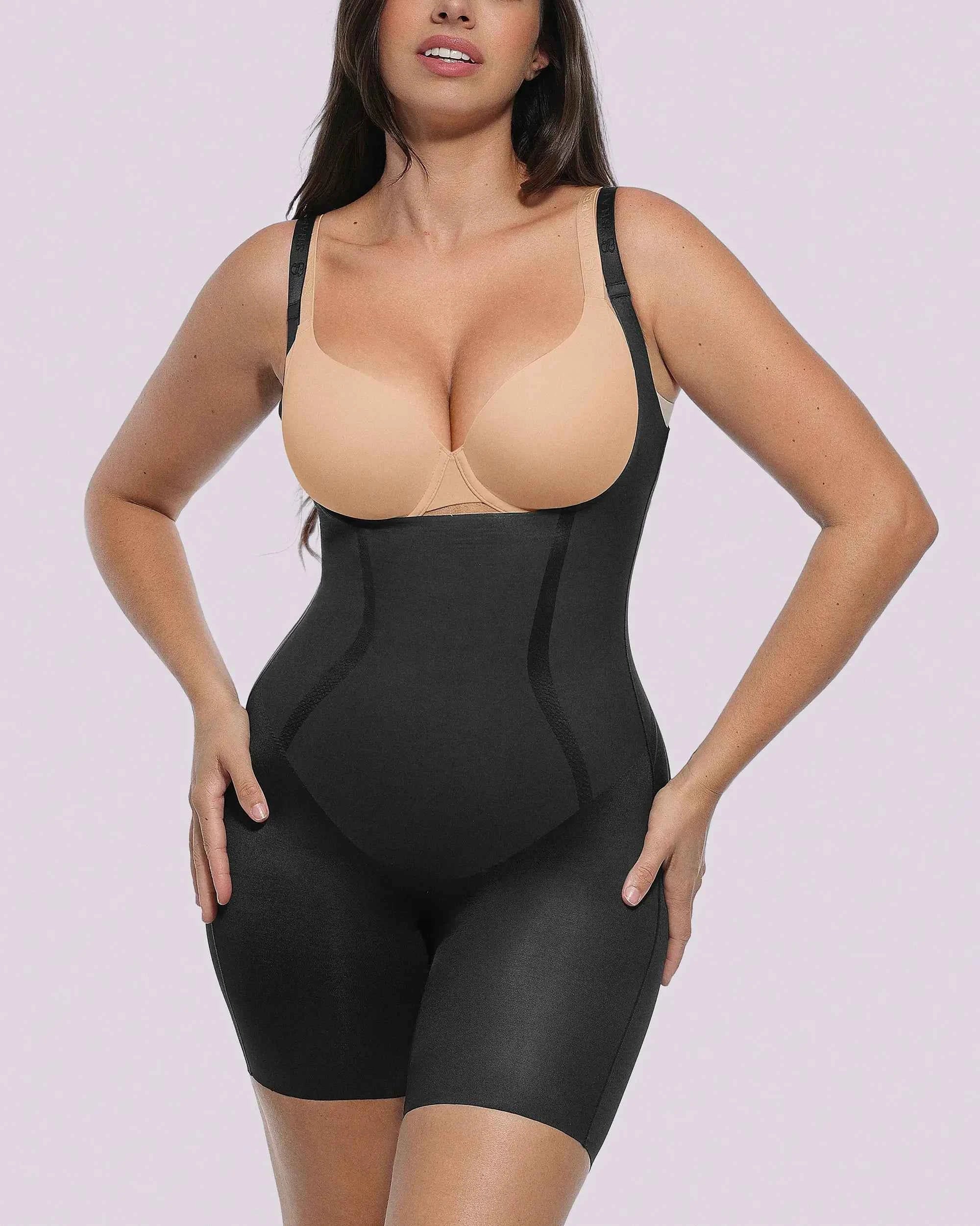 Curve Code Bodysuit - Black LYCRA®FitSenseâ„?Shaping