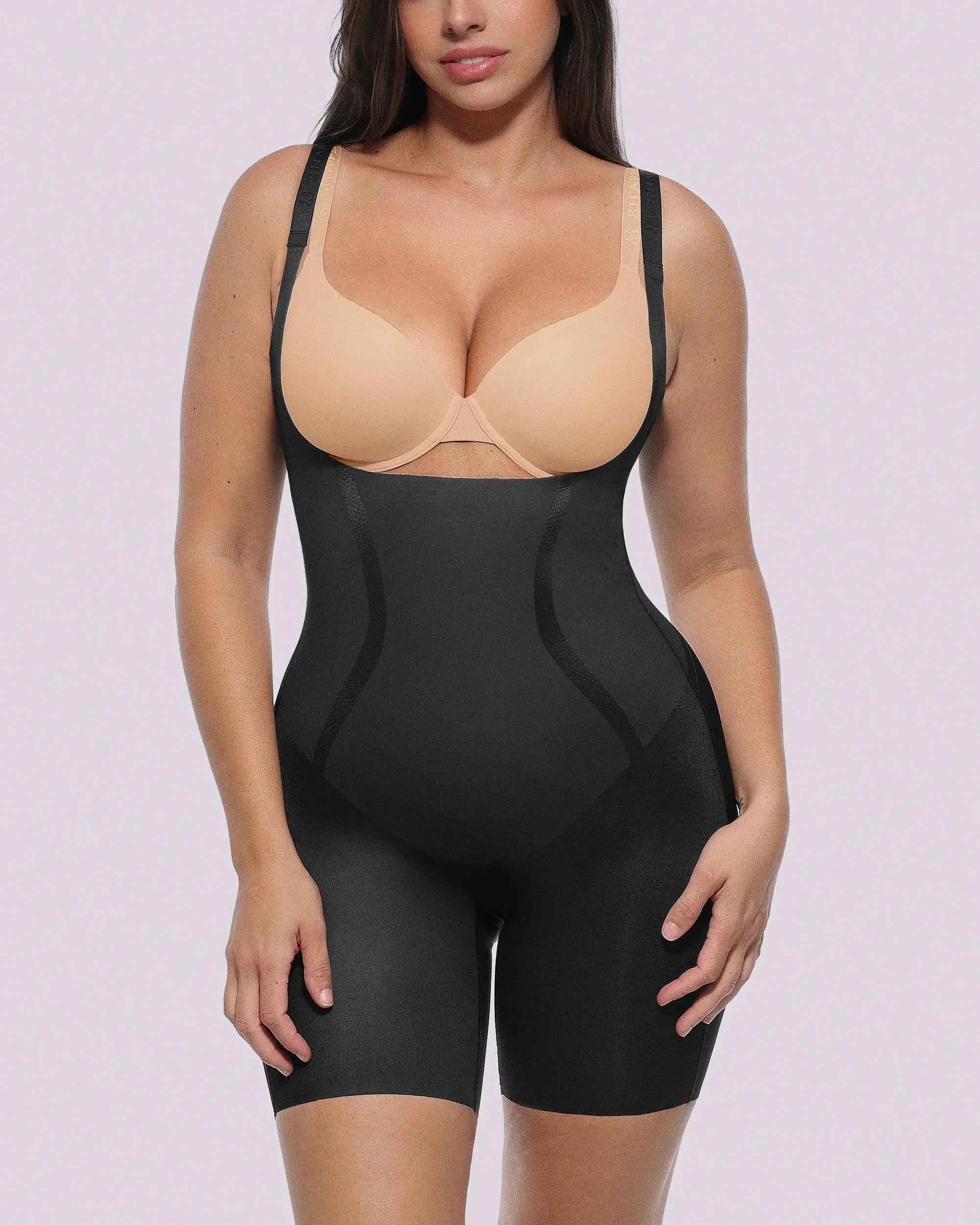 Curve Code Bodysuit - Black LYCRA®FitSenseâ„?Shaping