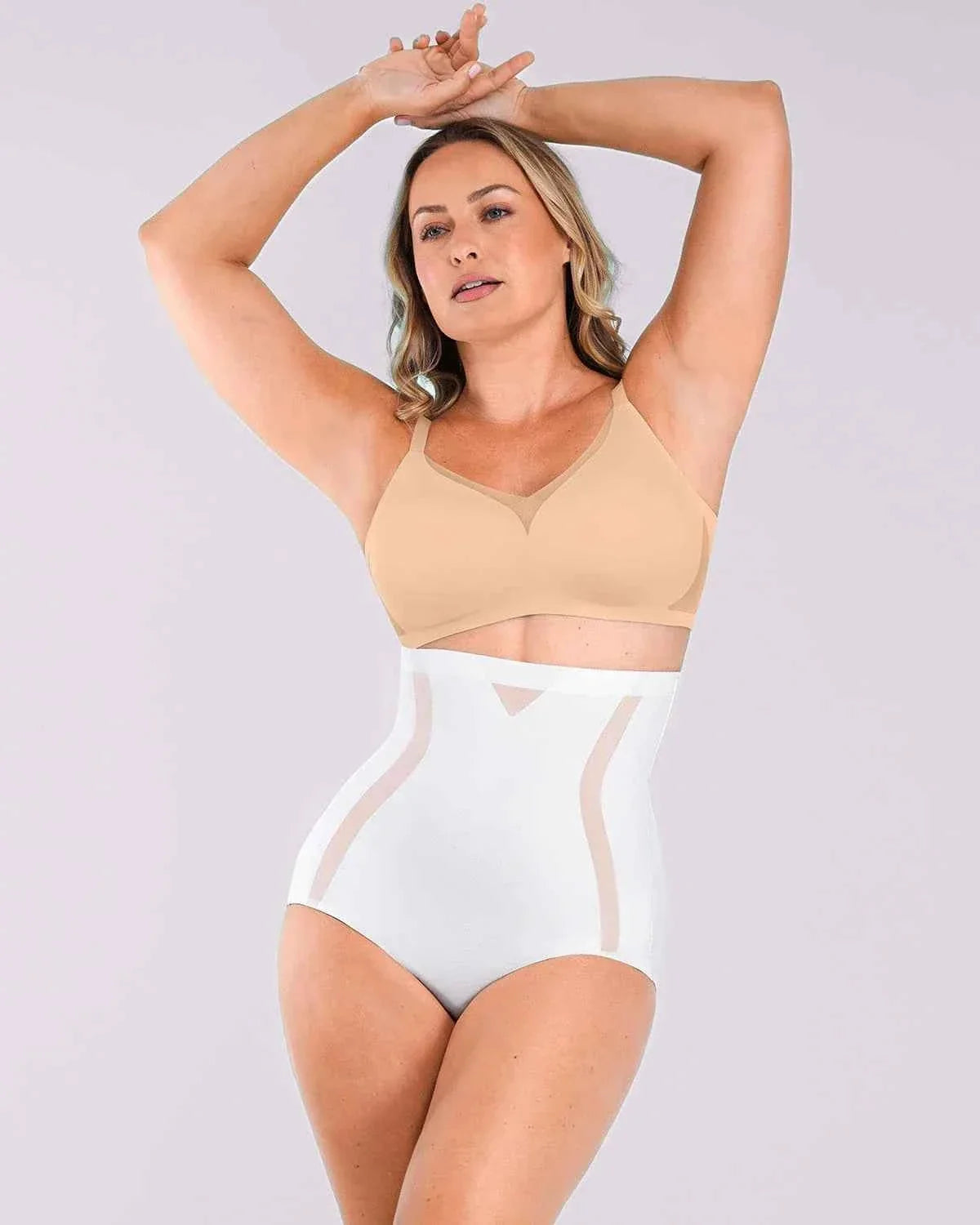 Curve Codeâ„?High-Waisted Brief - Black Smoothing Shapewear