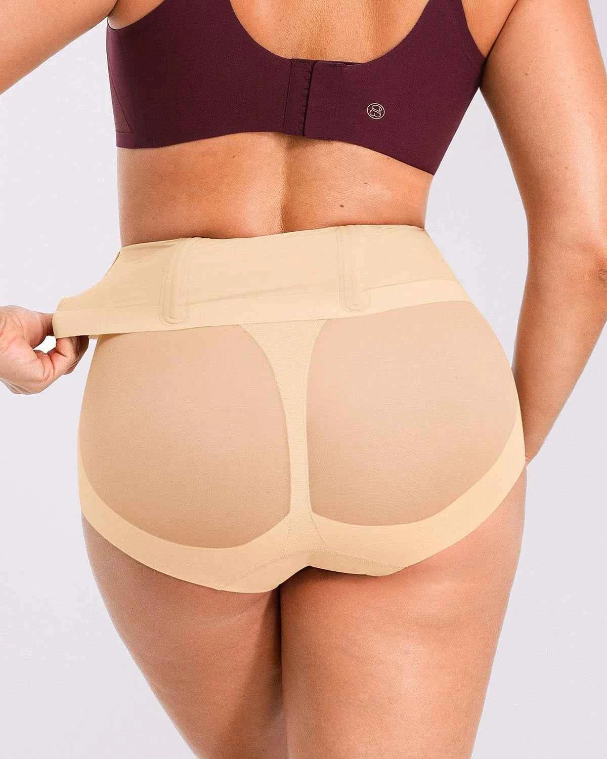 Curve Codeâ„?High-Waisted Brief - Black Smoothing Shapewear
