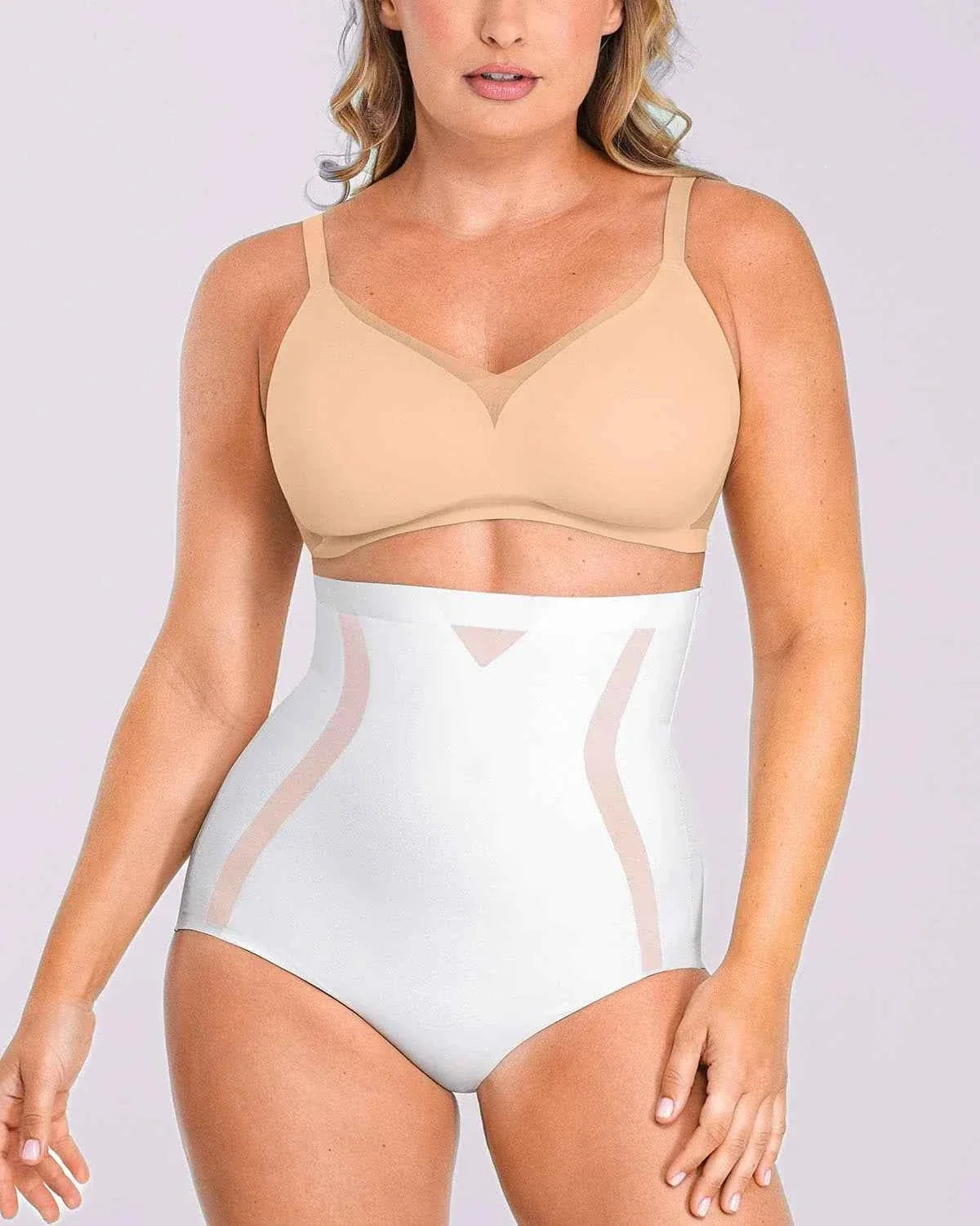 Curve Codeâ„?High-Waisted Brief - Black Smoothing Shapewear