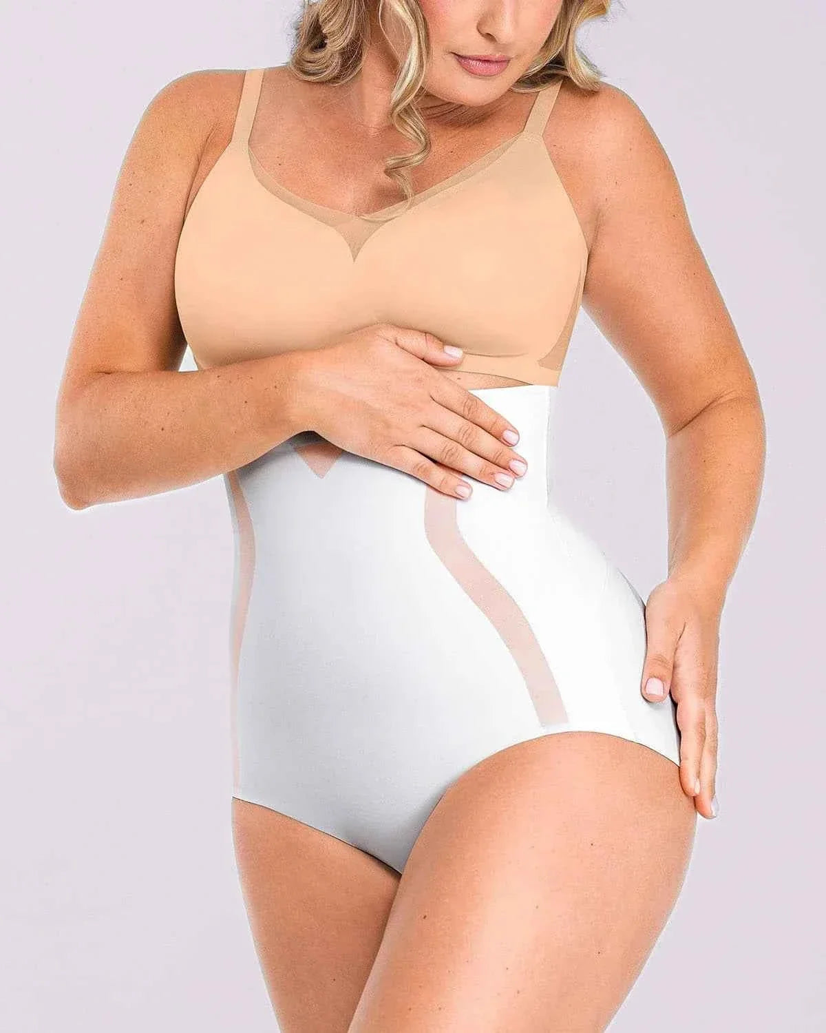 Curve Codeâ„?High-Waisted Brief - Black Smoothing Shapewear