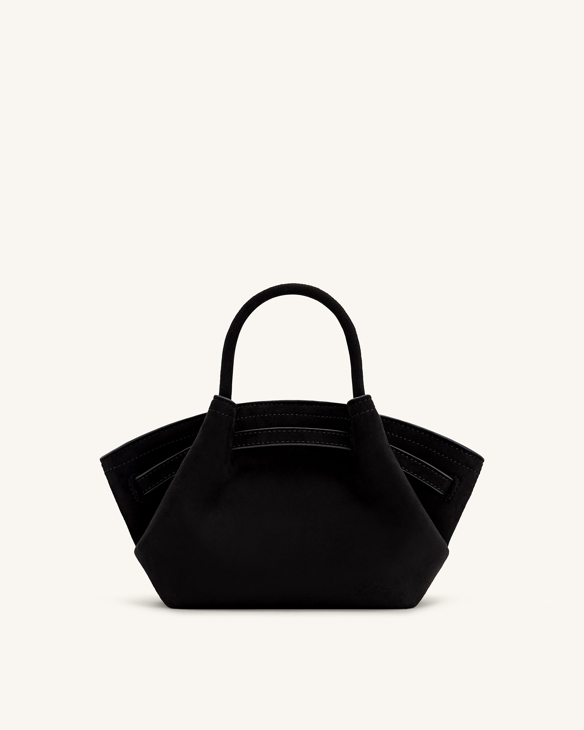 Hana Elegant Mini Casual Tote Bag - Black