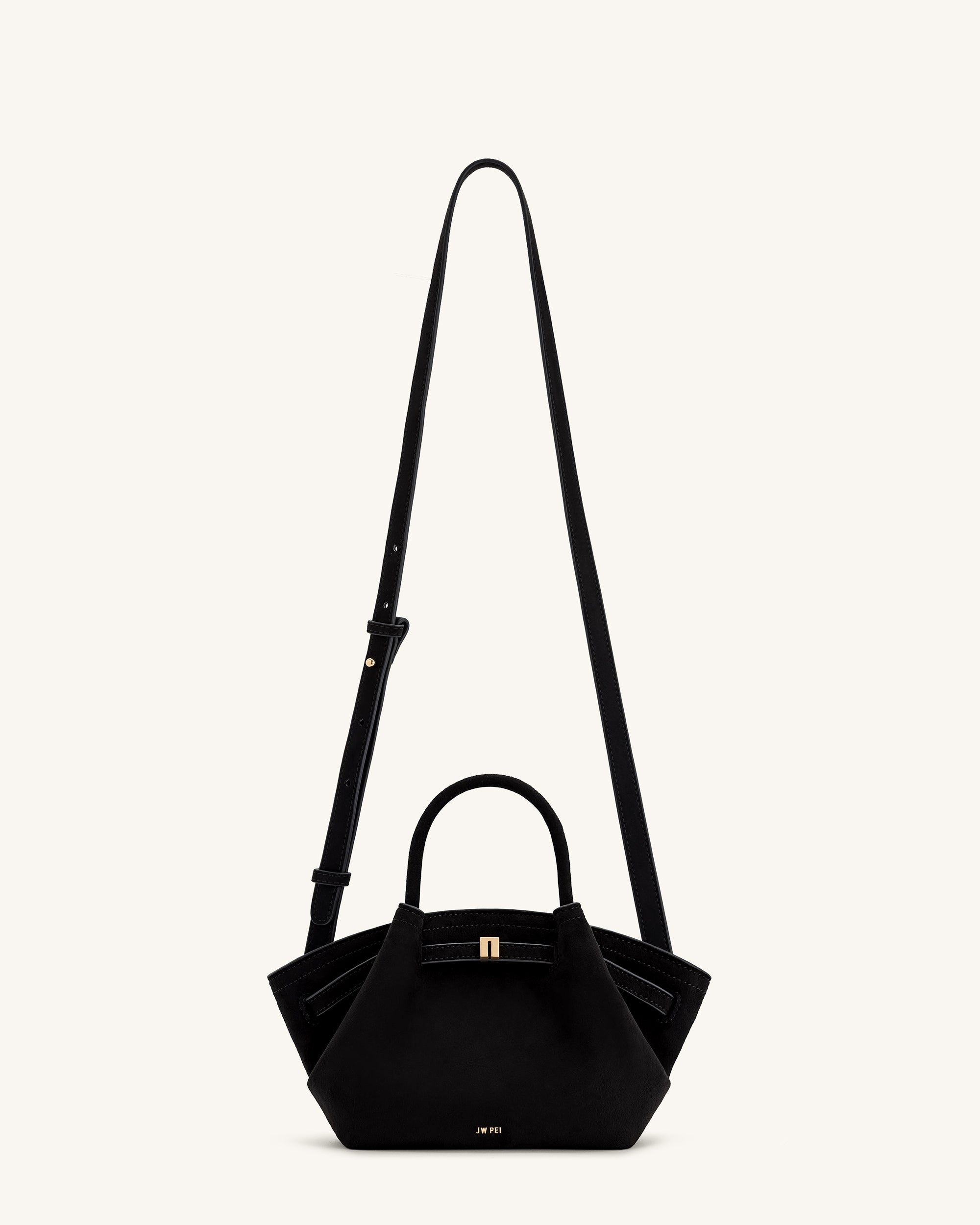 Hana Elegant Mini Casual Tote Bag - Black