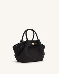 Hana Elegant Mini Casual Tote Bag - Black