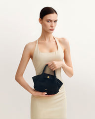 Hana Elegant Mini Casual Tote Bag - Black