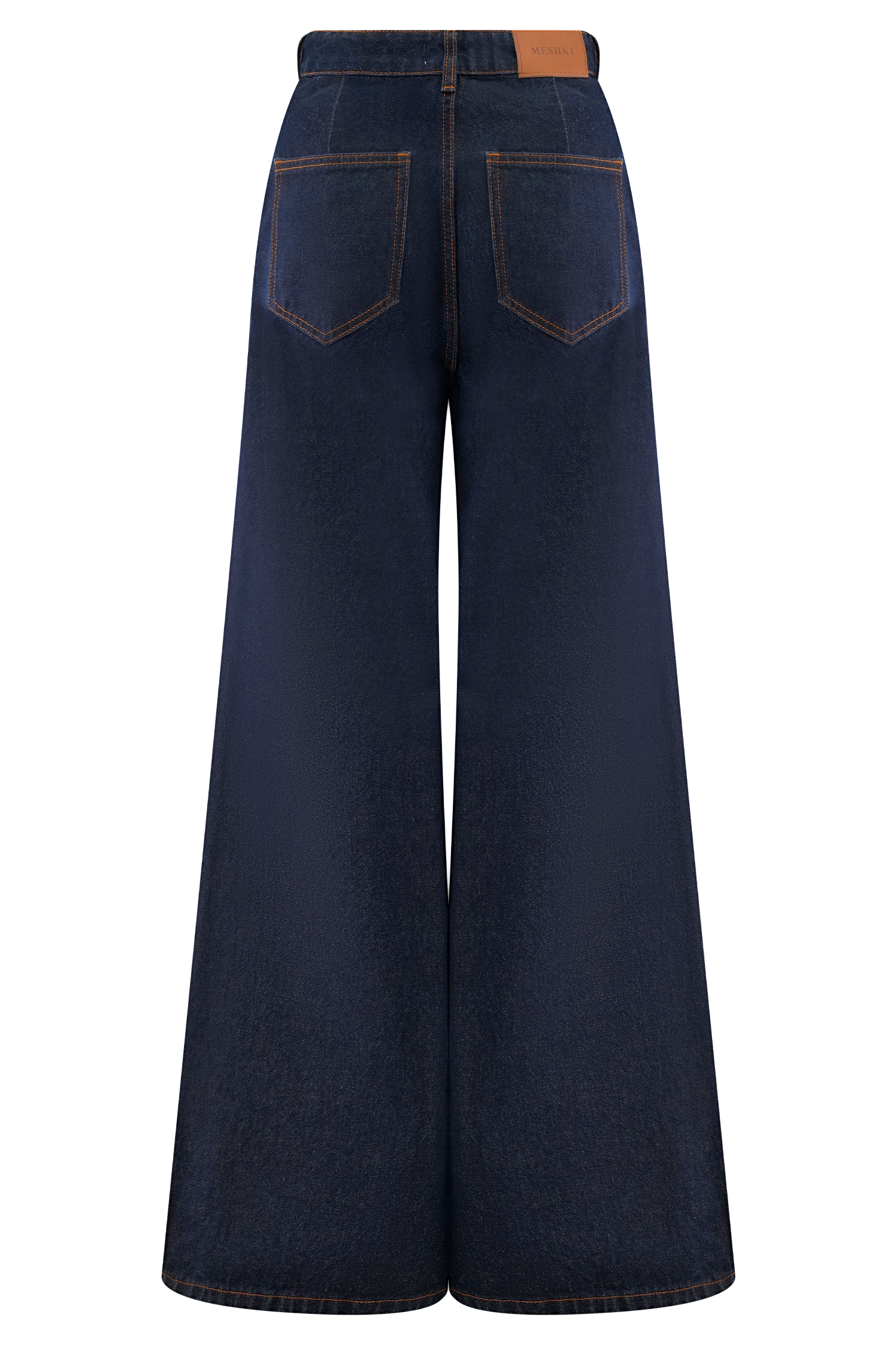 Jen Indigo Blue Wide Leg Flare Jeans