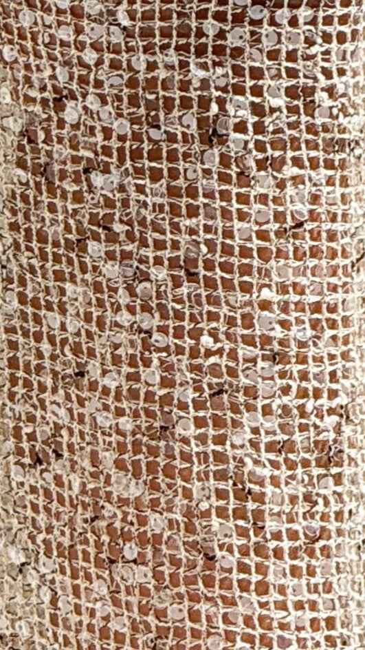 SEQUIN SHEER MIDI EVENING CASUAL PANTS
