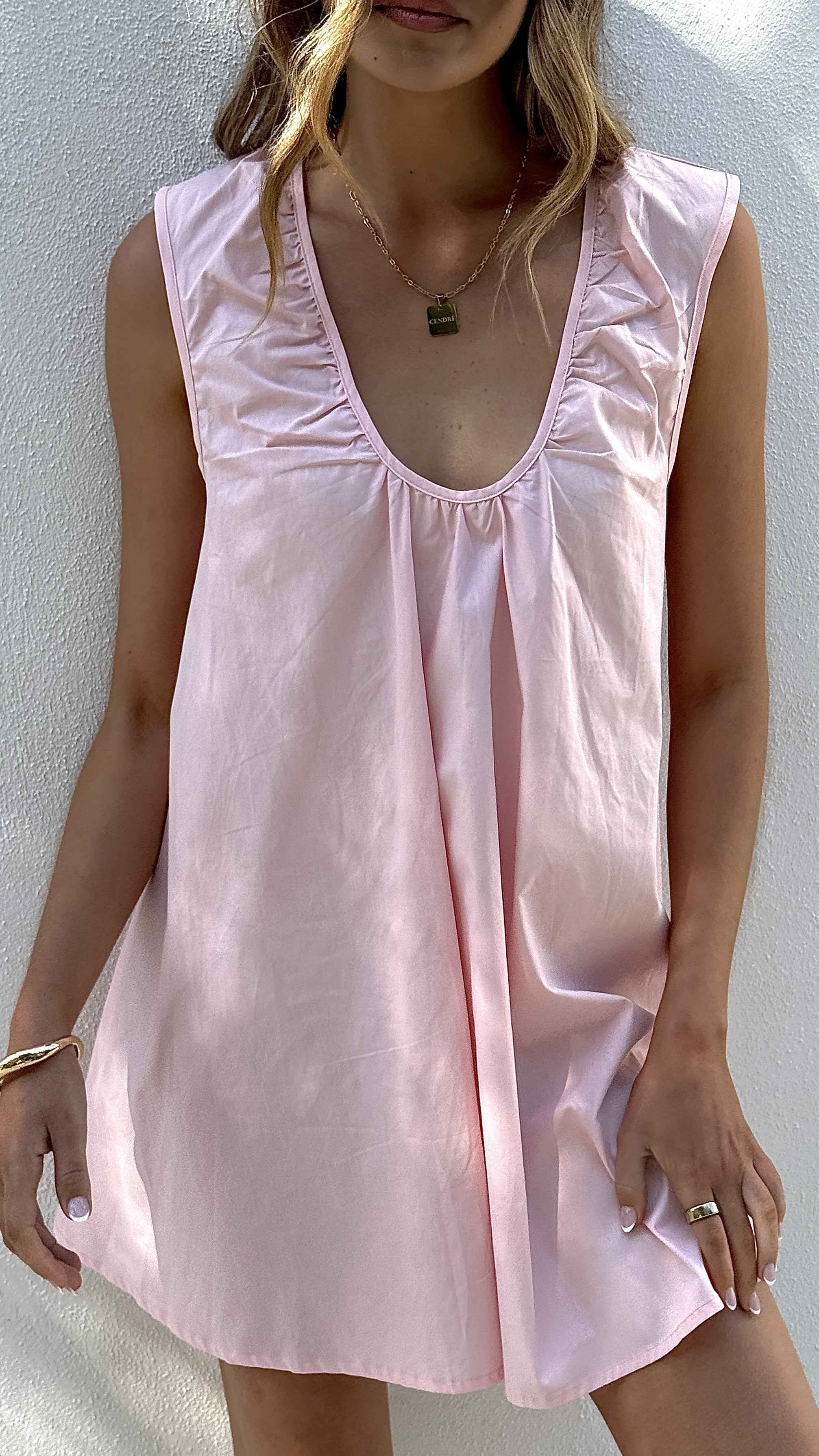 RELAXED A-LINE MINI CASUAL SUMMER DRESS