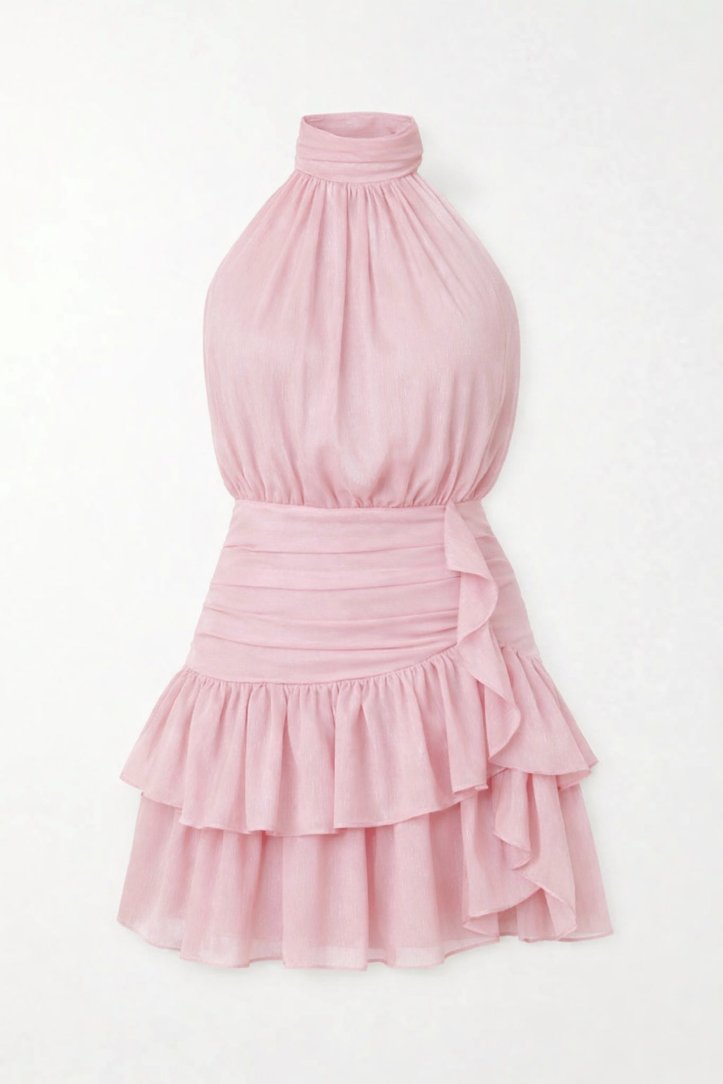HALTER SPARKLE MINI PARTY COCKTAIL DRESS