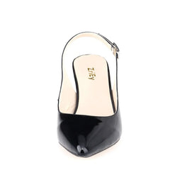5cm Low Heels Casual Back Empty Buckle Red Wedding Daily All-match Sandal