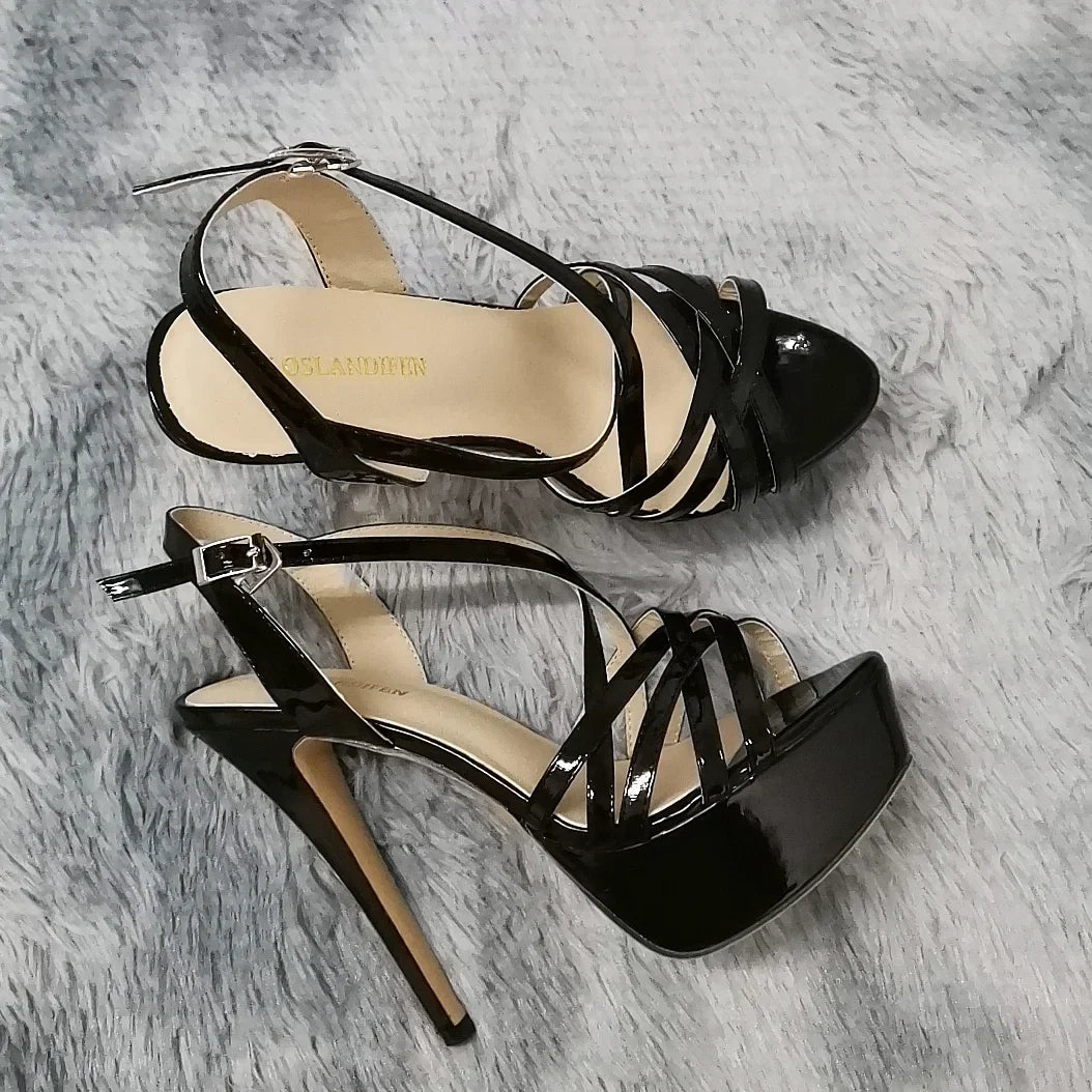 Women Sandals 14CM Sexy Platform High Heels
