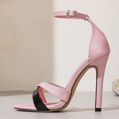 Cozy Satin Open Toe Women Gladiator Sandals