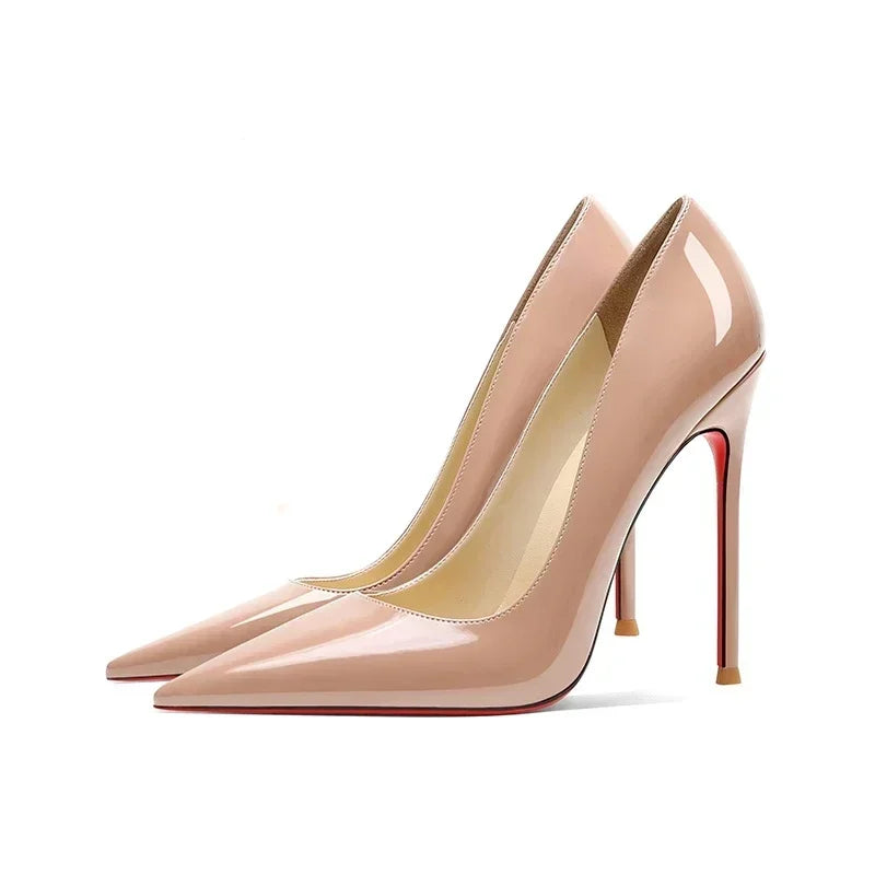 summer nude colored high heels for women