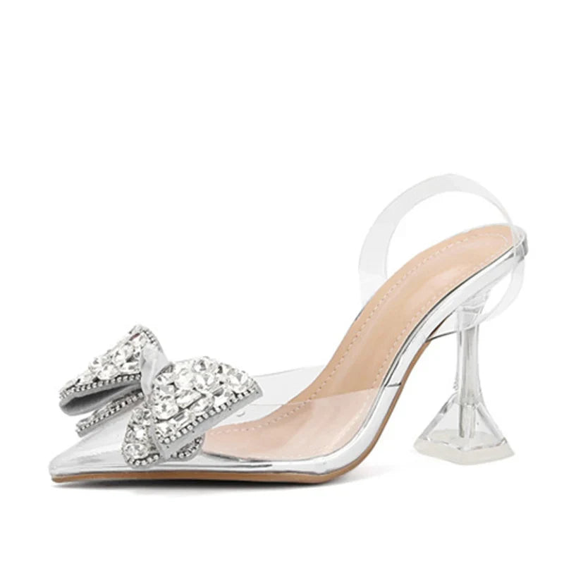 PVC Transparent Women Pumps