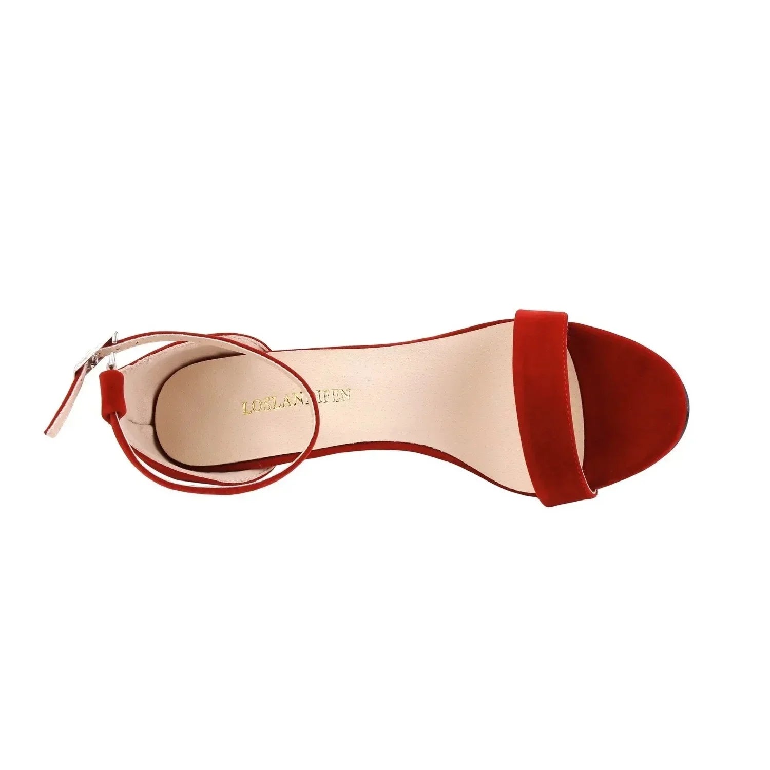 Open Toe Ankle Strap Stilettos Heel