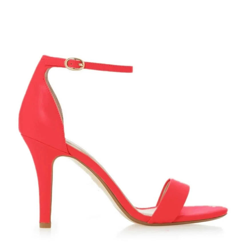 Open Toe Ankle Strap High Heels