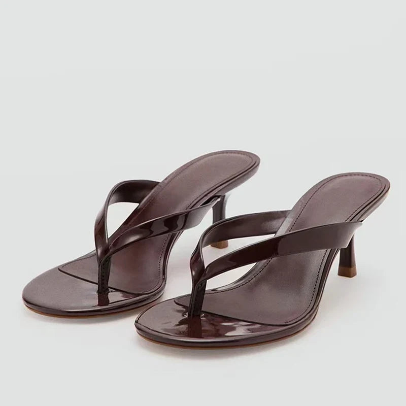 Summer Women Clip Toe Slippers