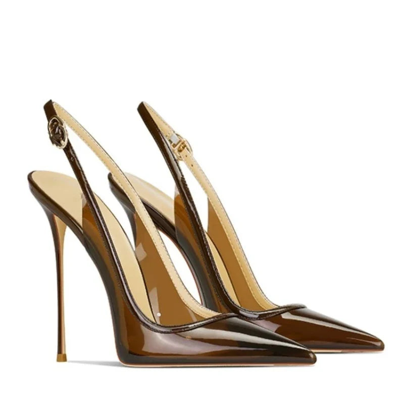 Sexy Pointed Toe Mules Sandals