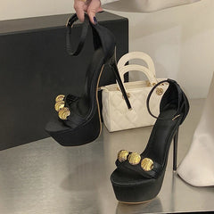 Summer 16CM Super High Heels Platform Sandals