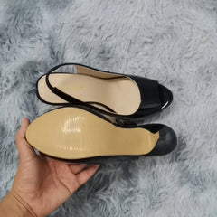 12cm Sexy Open Toe Thin Heel