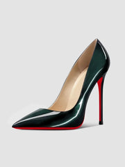 12cm black super high heels