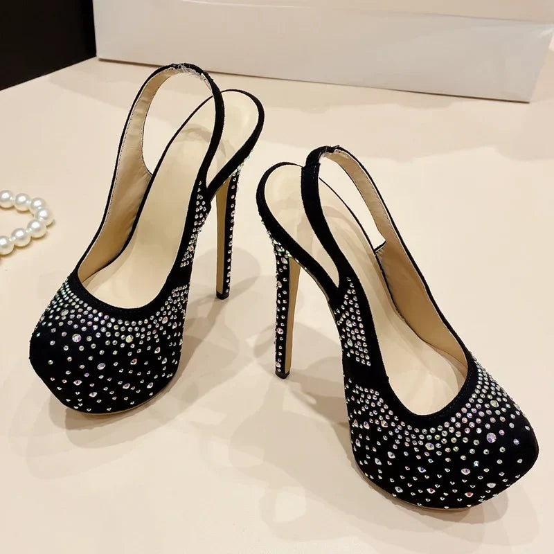Sexy Slingbacks Extreme High Heels