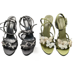 Fine heeled Sandals